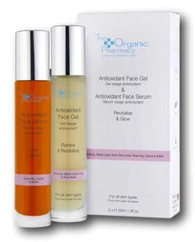 The Organic Pharmacy Antioxidant Face Gel & Antioxidant Face Serum Duo 35ml x 2